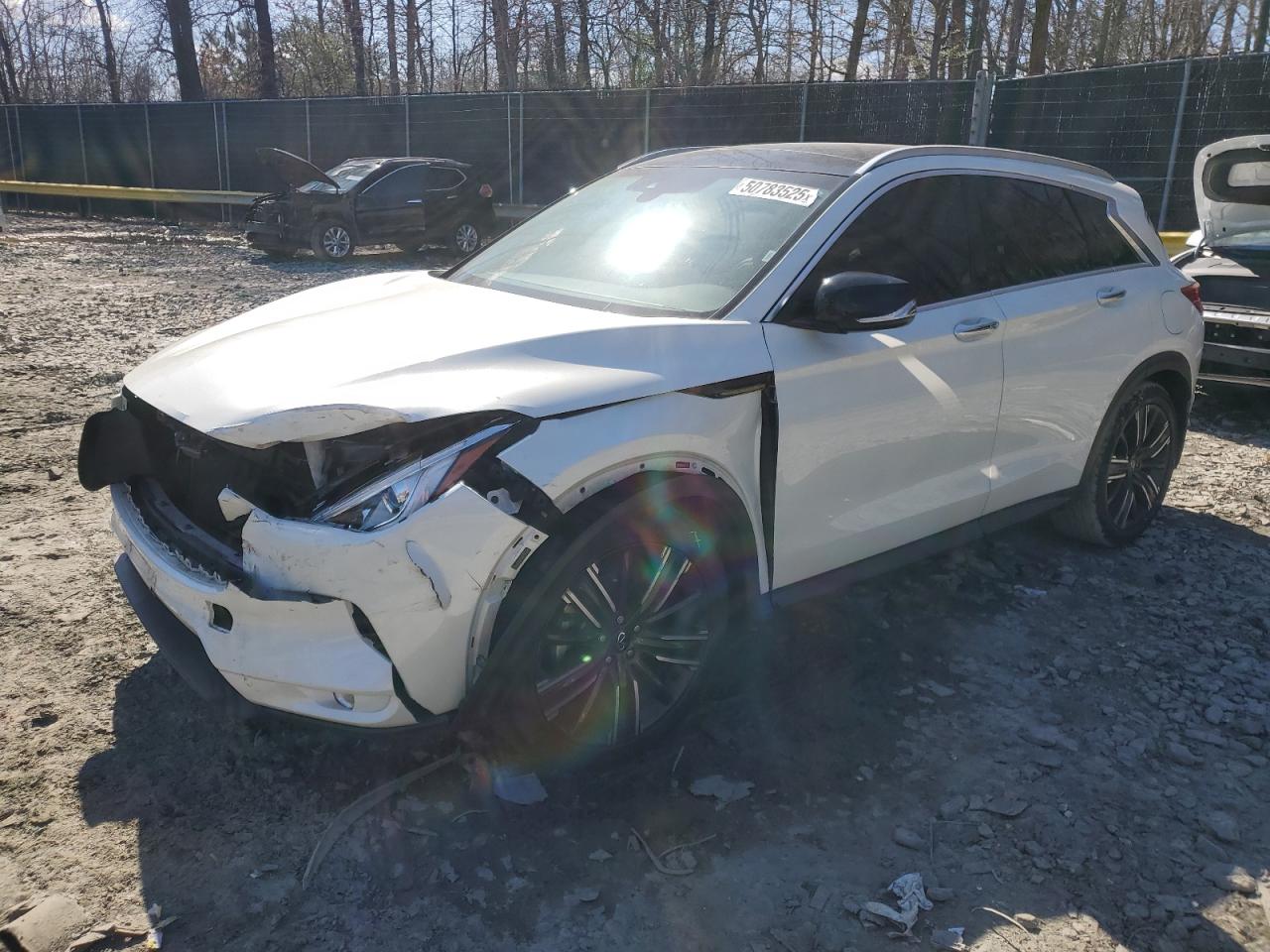 2021 Infiniti Qx50 Luxe იყიდება Waldorf-ში, MD - Front End
