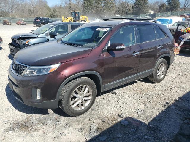  KIA SORENTO 2014 Bordowy