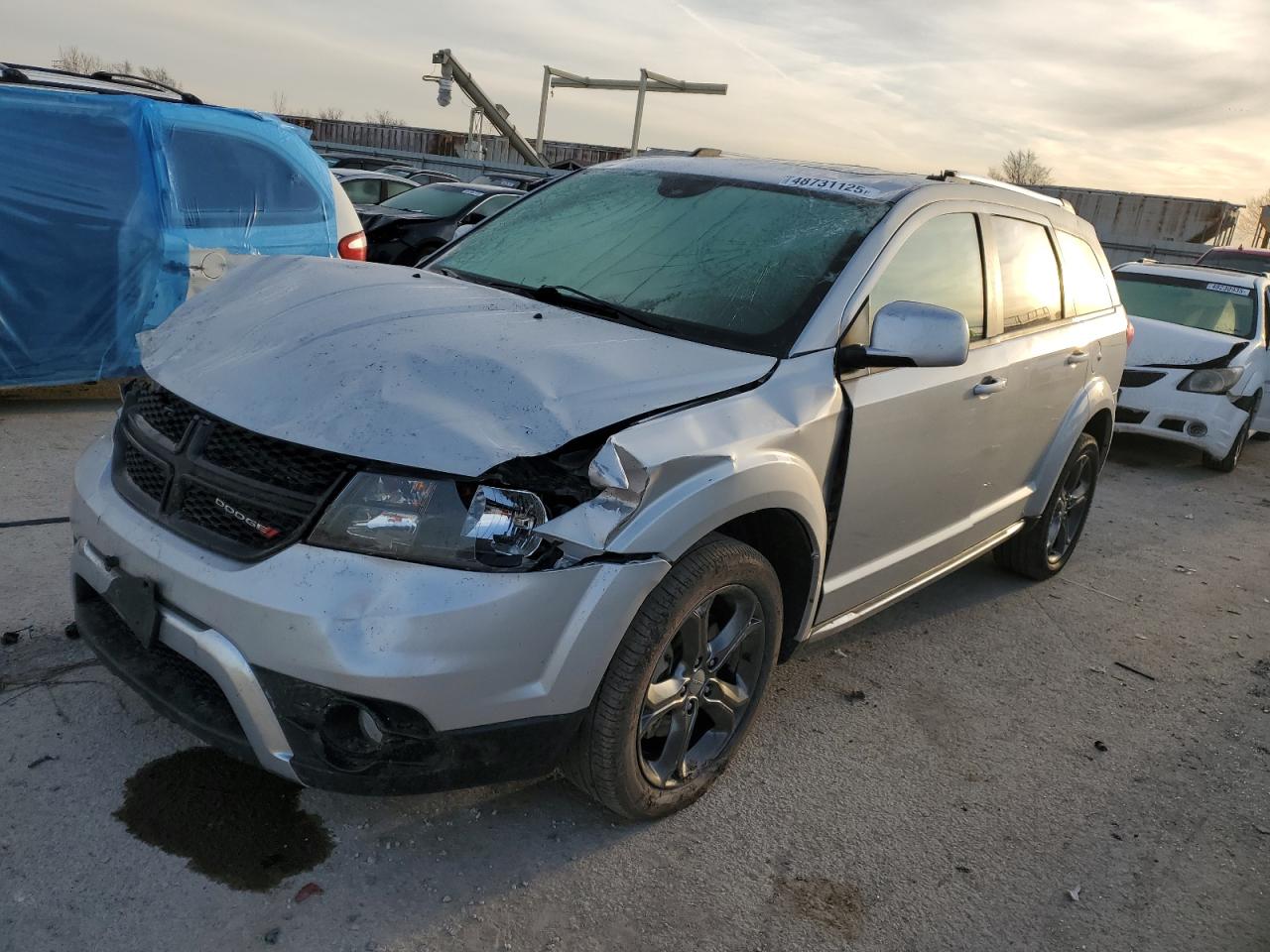 2014 Dodge Journey Crossroad na sprzedaż w Kansas City, KS - Front End