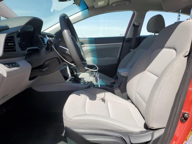  HYUNDAI ELANTRA 2020 Red