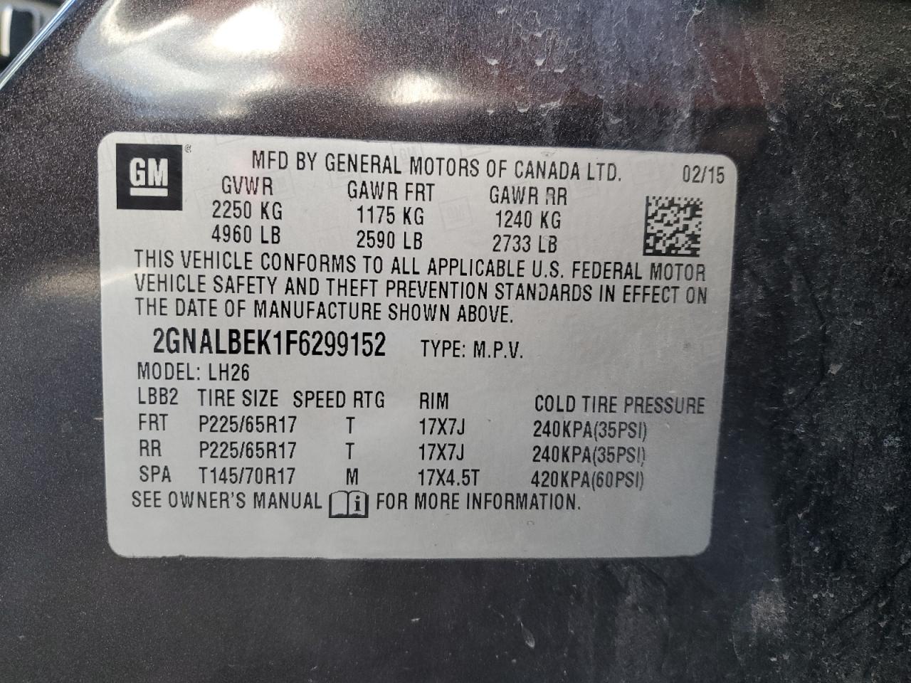 2015 Chevrolet Equinox - Image 12