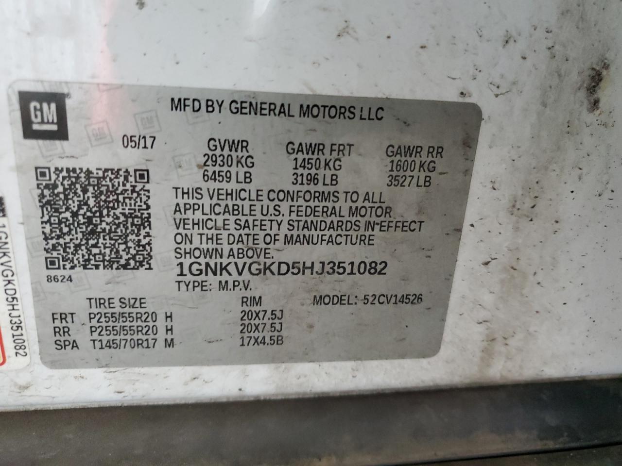 2017 Chevrolet Traverse - Image 14