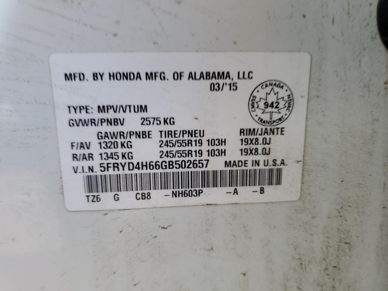 2016 Acura MDX - Image 14