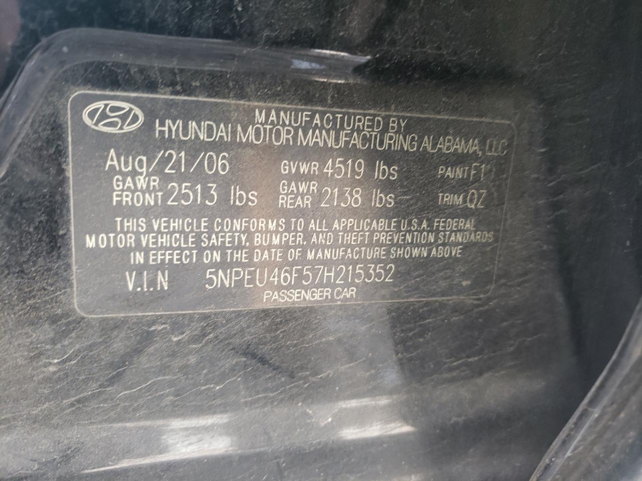 2007 Hyundai Sonata - Image 14