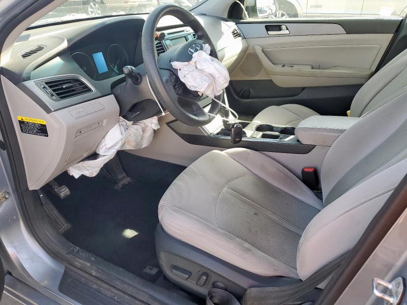  HYUNDAI SONATA 2015 Серебристый