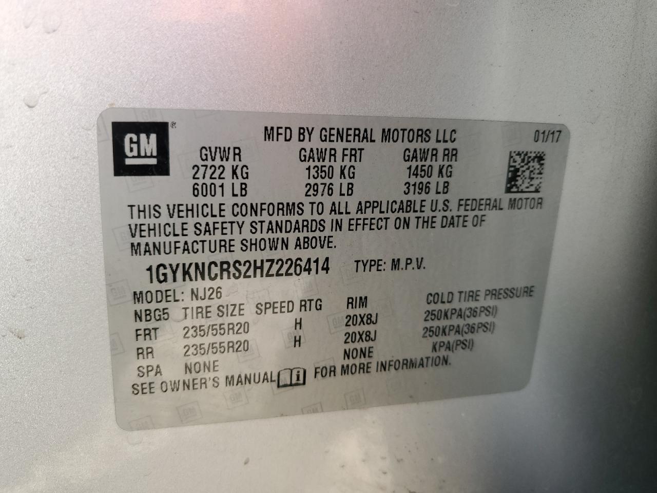 2017 Cadillac XT5 - Image 15