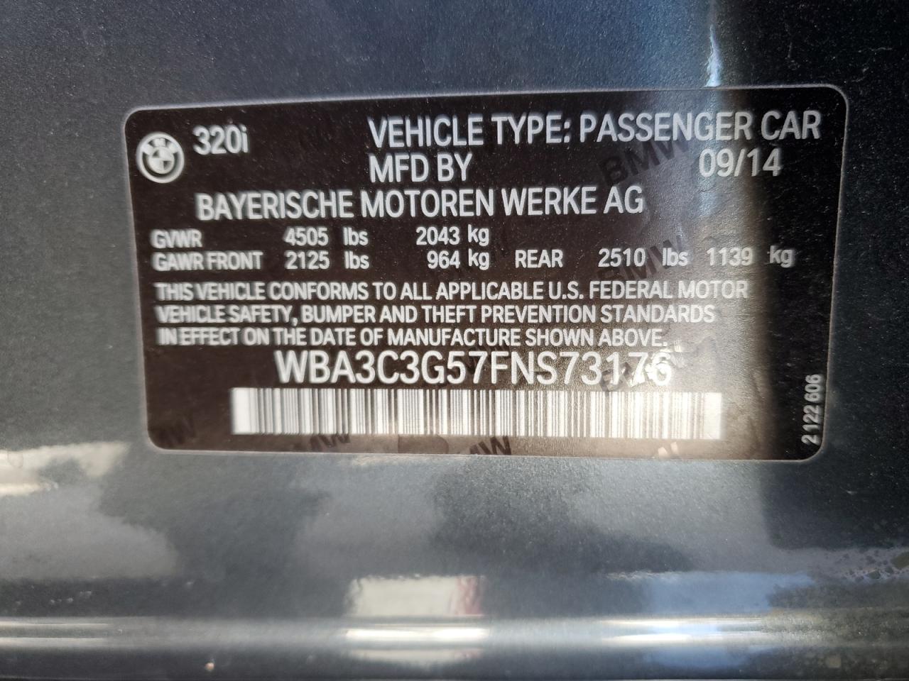 2015 BMW 3er - Image 14
