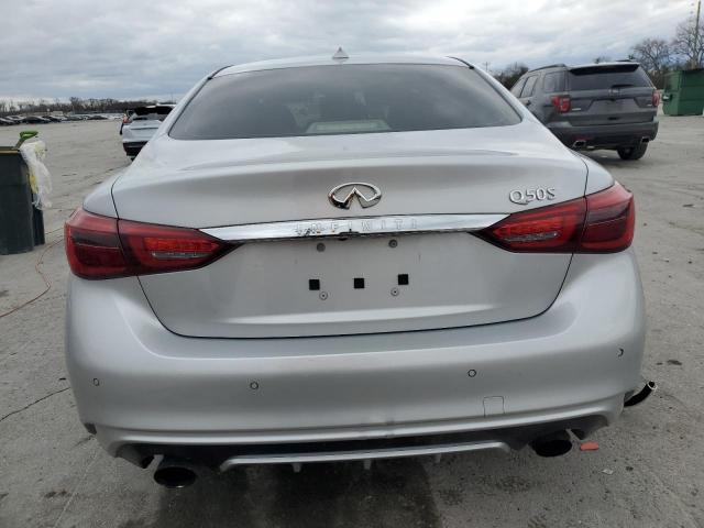  INFINITI Q50 2021 Серебристый