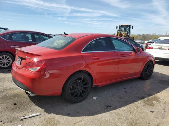 Седаны MERCEDES-BENZ CLA-CLASS 2015 Красный