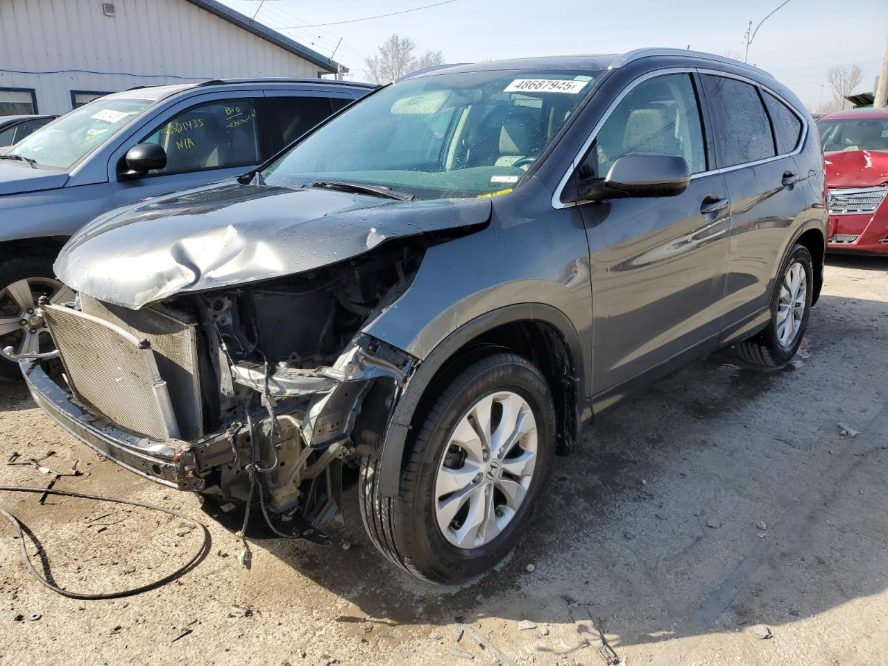 2013 Honda Cr-V Exl zu verkaufen in Pekin, IL - Front End