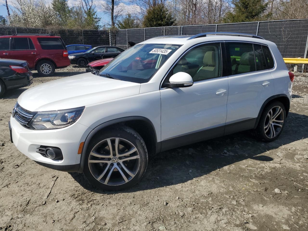 2017 Volkswagen Tiguan Sel for Sale in Waldorf, MD - Side