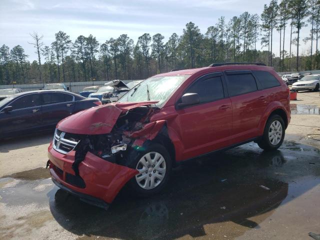  DODGE JOURNEY 2017 Czerwony