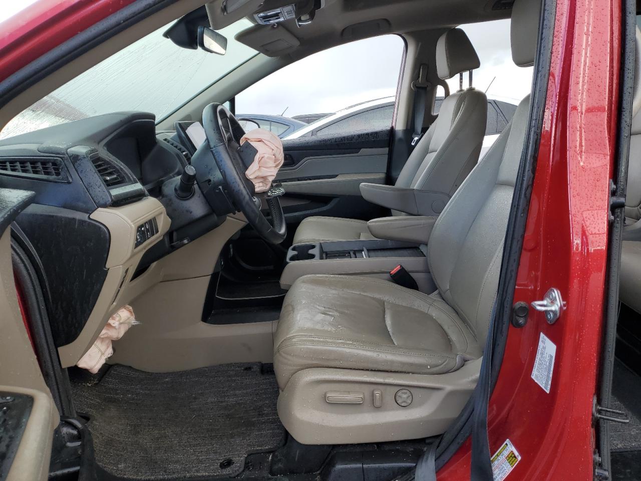 2022 Honda Odyssey Exl VIN: 5FNRL6H71NB005557 Lot: 49012375