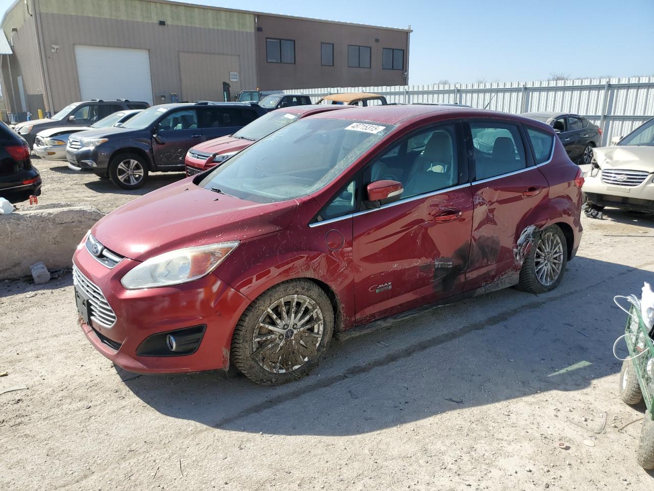 2013 Ford C-Max Premium na sprzedaż w Kansas City, KS - Side