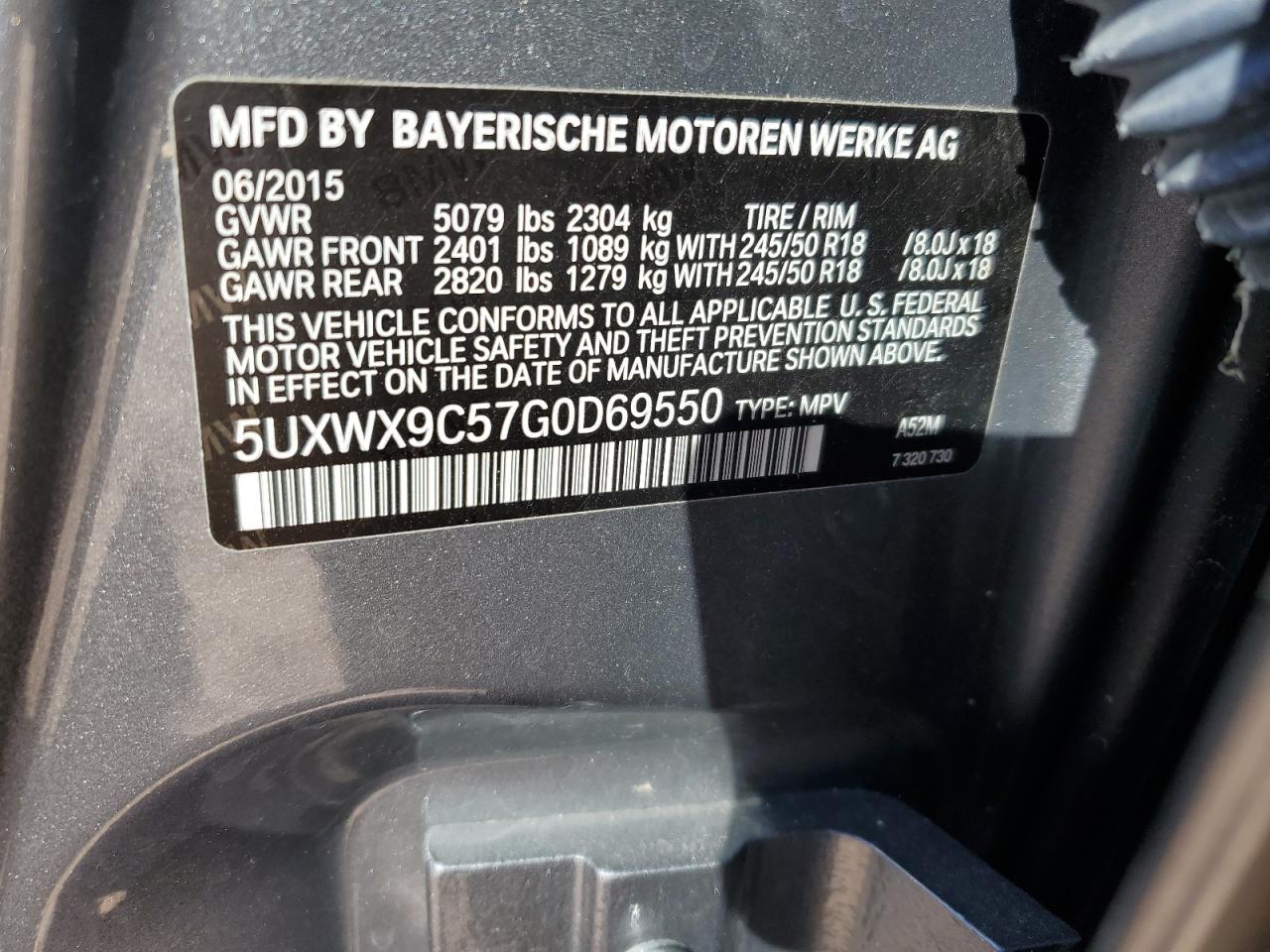2016 BMW X3 - Image 15