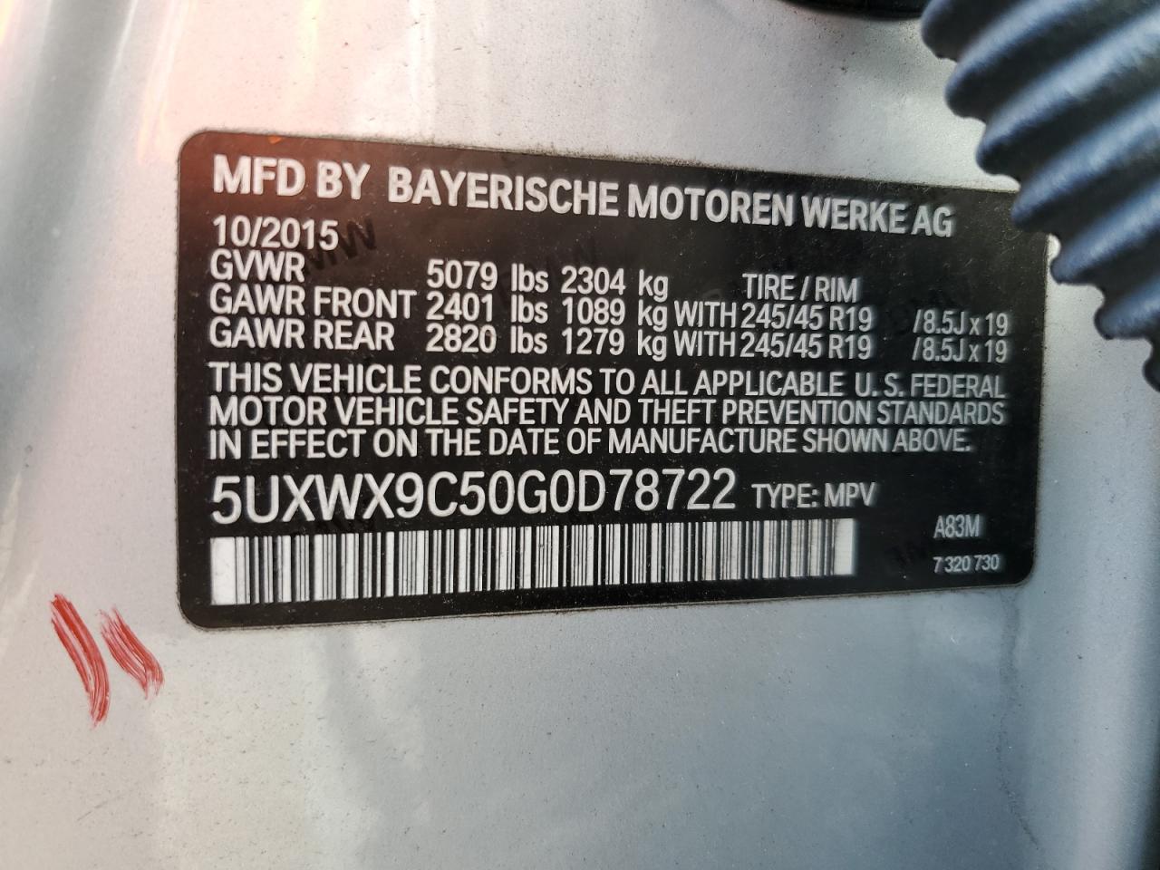 2016 BMW X3 - Image 15