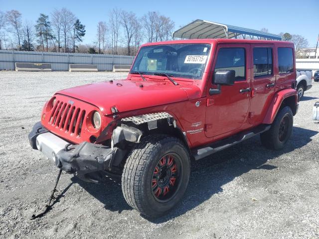 JEEP WRANGLER 2012 Czerwony