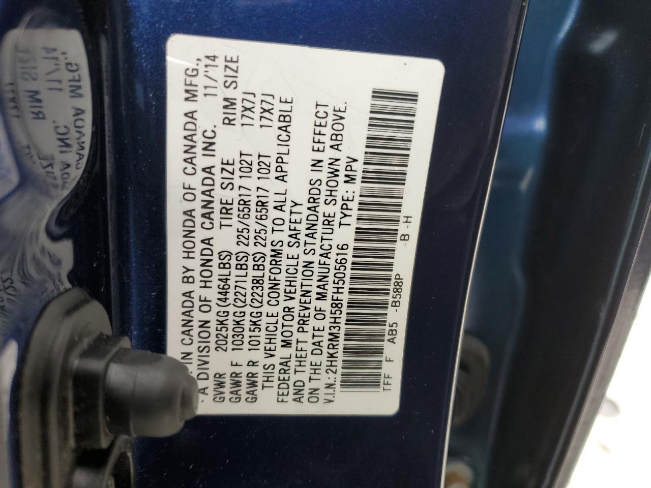 2015 Honda CR-V - Image 13