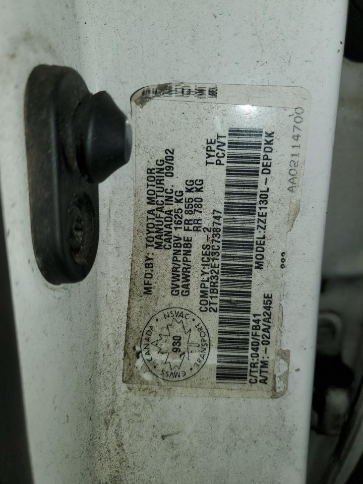 2003 Toyota Corolla - Image 12