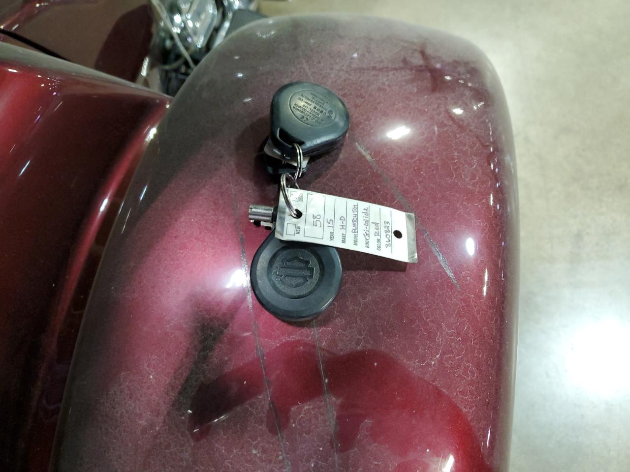2015 Harley-Davidson Flhtcutg Tri Glide Ultra VIN: 1HD1MAL14FB860823 Lot: 47067555