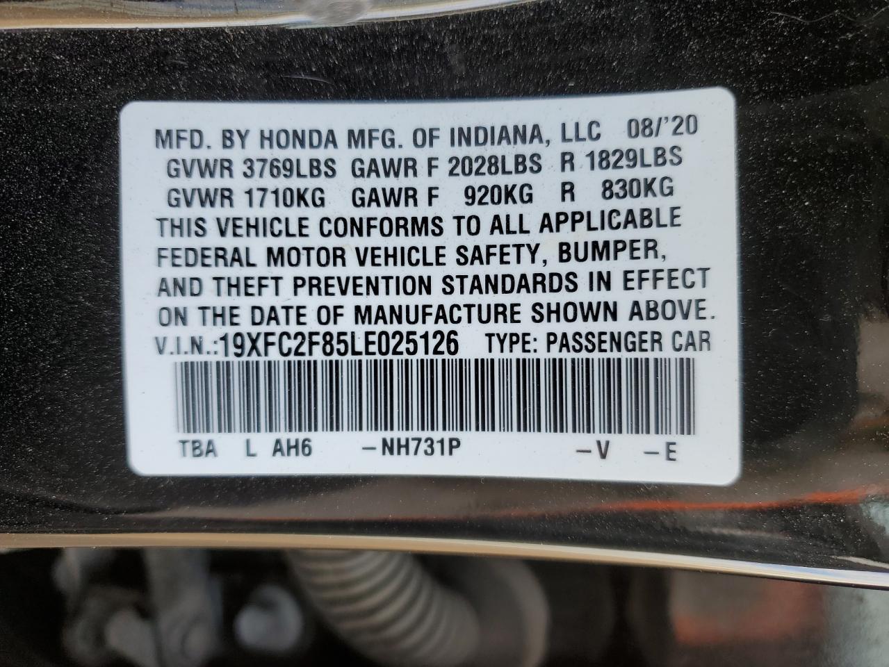 2020 Honda Civic - Image 13