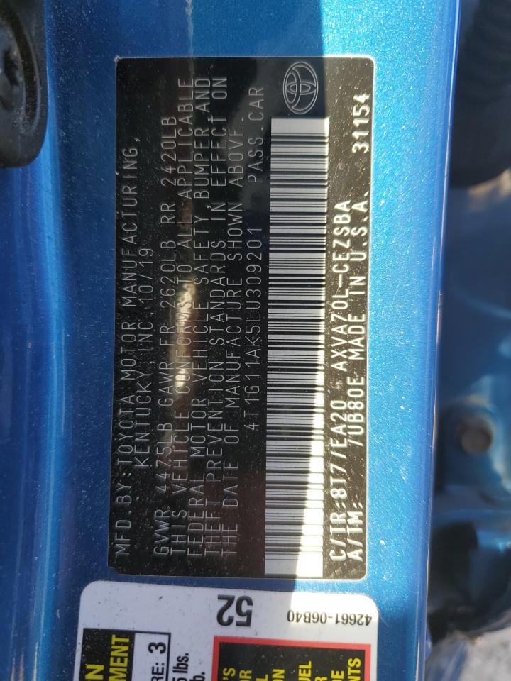 2020 Toyota Camry - Image 12
