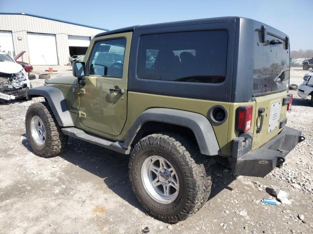  JEEP WRANGLER 2013 Зеленый