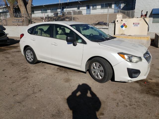 SUBARU IMPREZA 2013 White