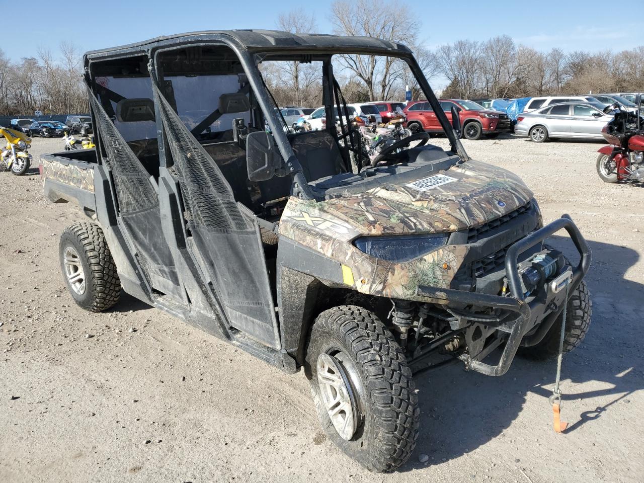 2021 Polaris Ranger Crew Xp 1000 Big Game Edition en Venta en Des Moines, IA - Front End