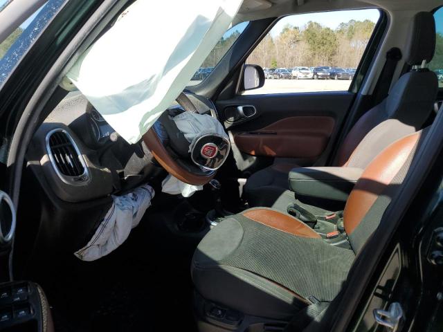 Паркетники FIAT 500 2014 Зелений