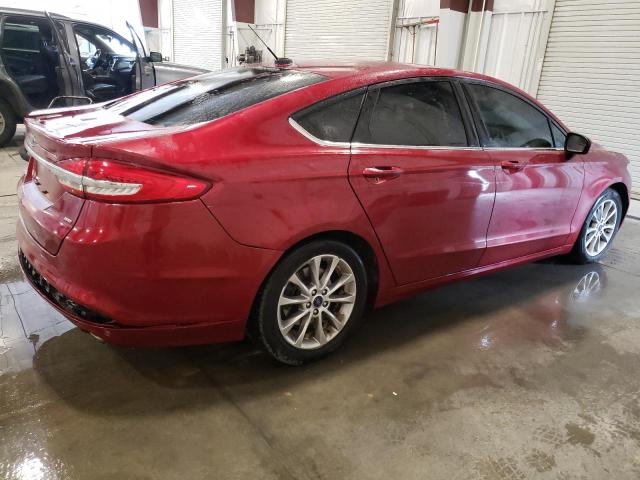  FORD FUSION 2017 Czerwony