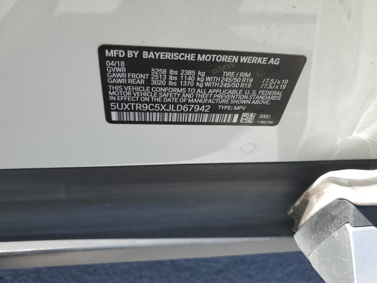 2018 BMW X3 - Image 13