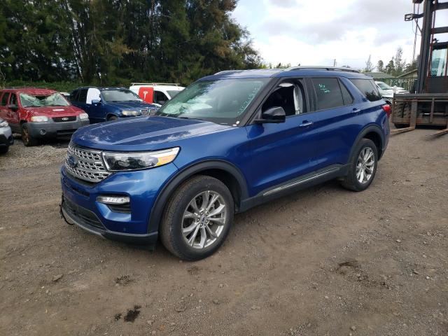  FORD EXPLORER 2023 Синий