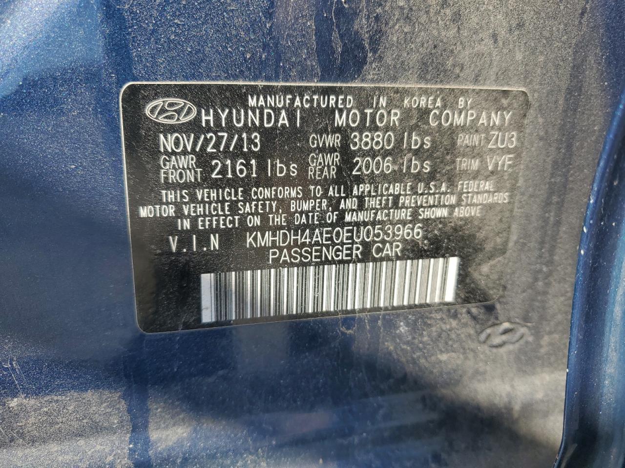 2014 Hyundai Elantra - Image 13