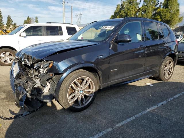  BMW X3 2017 Черный