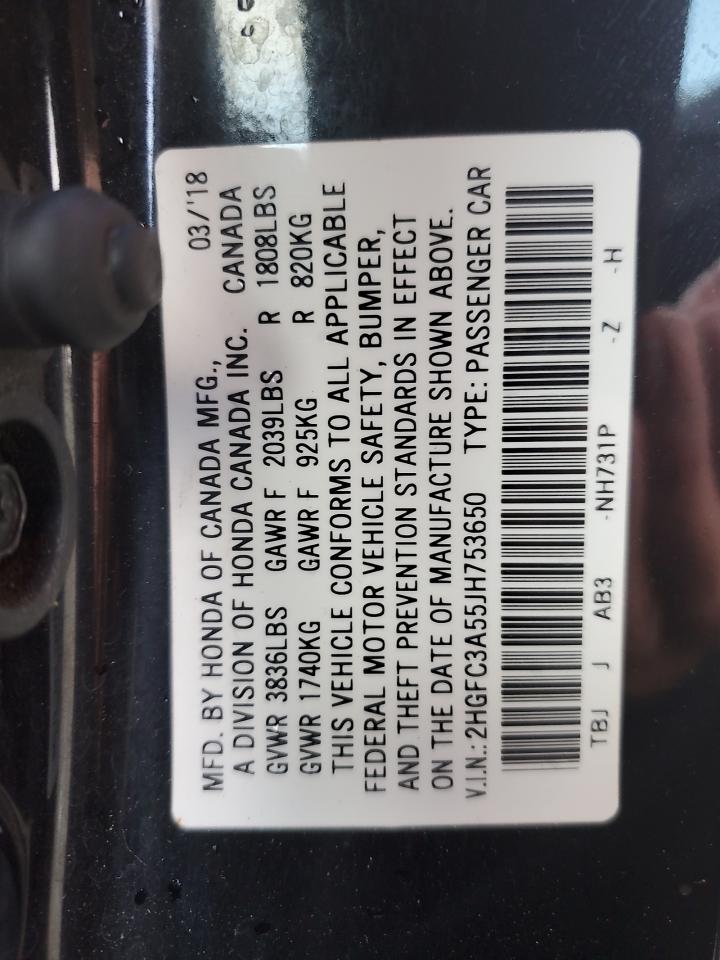 2018 Honda Civic - Image 12