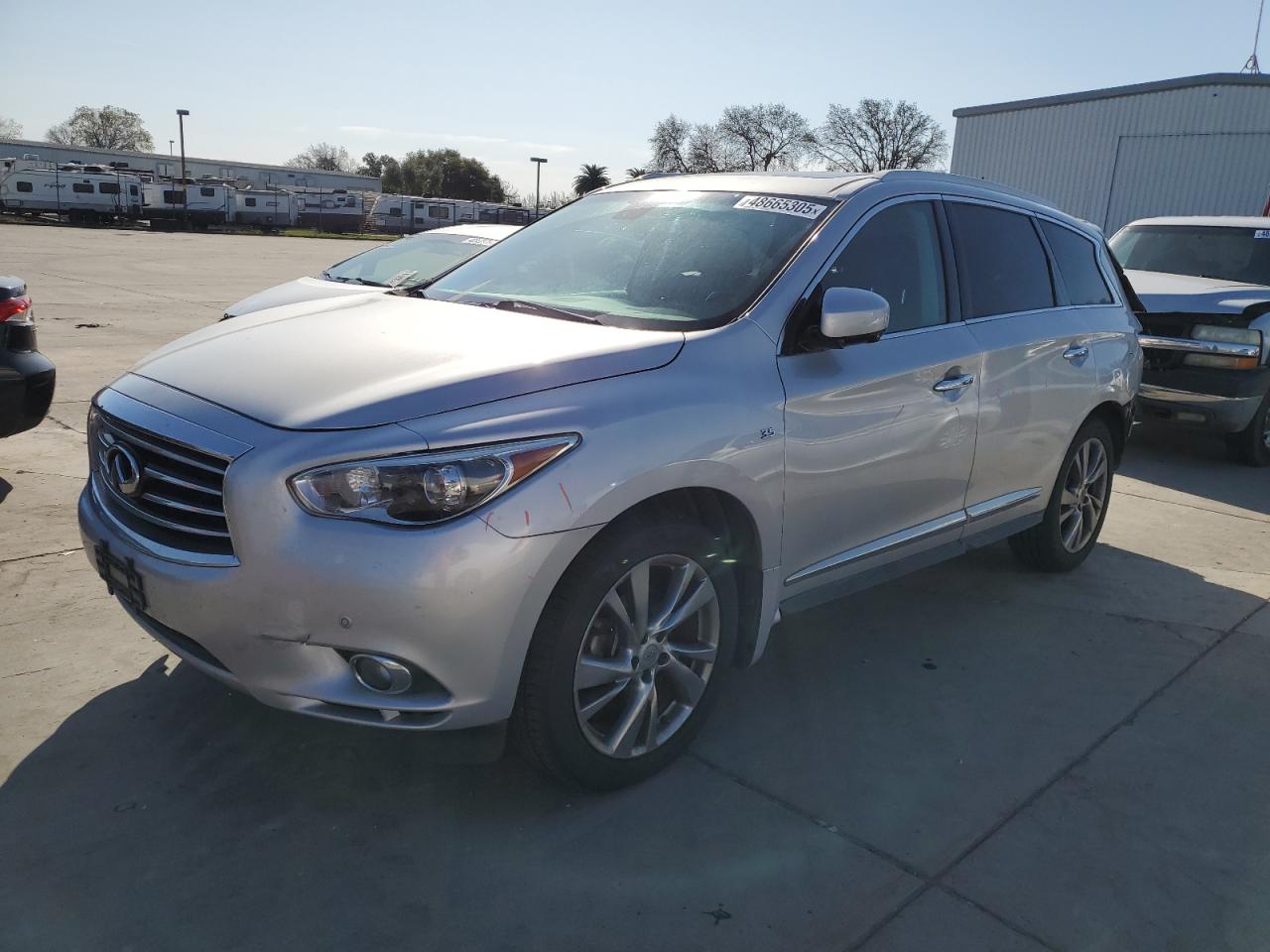 2014 Infiniti Qx60 იყიდება Sacramento-ში, CA - Rear End