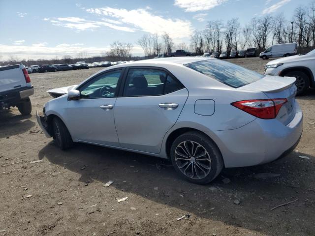  TOYOTA COROLLA 2016 Srebrny