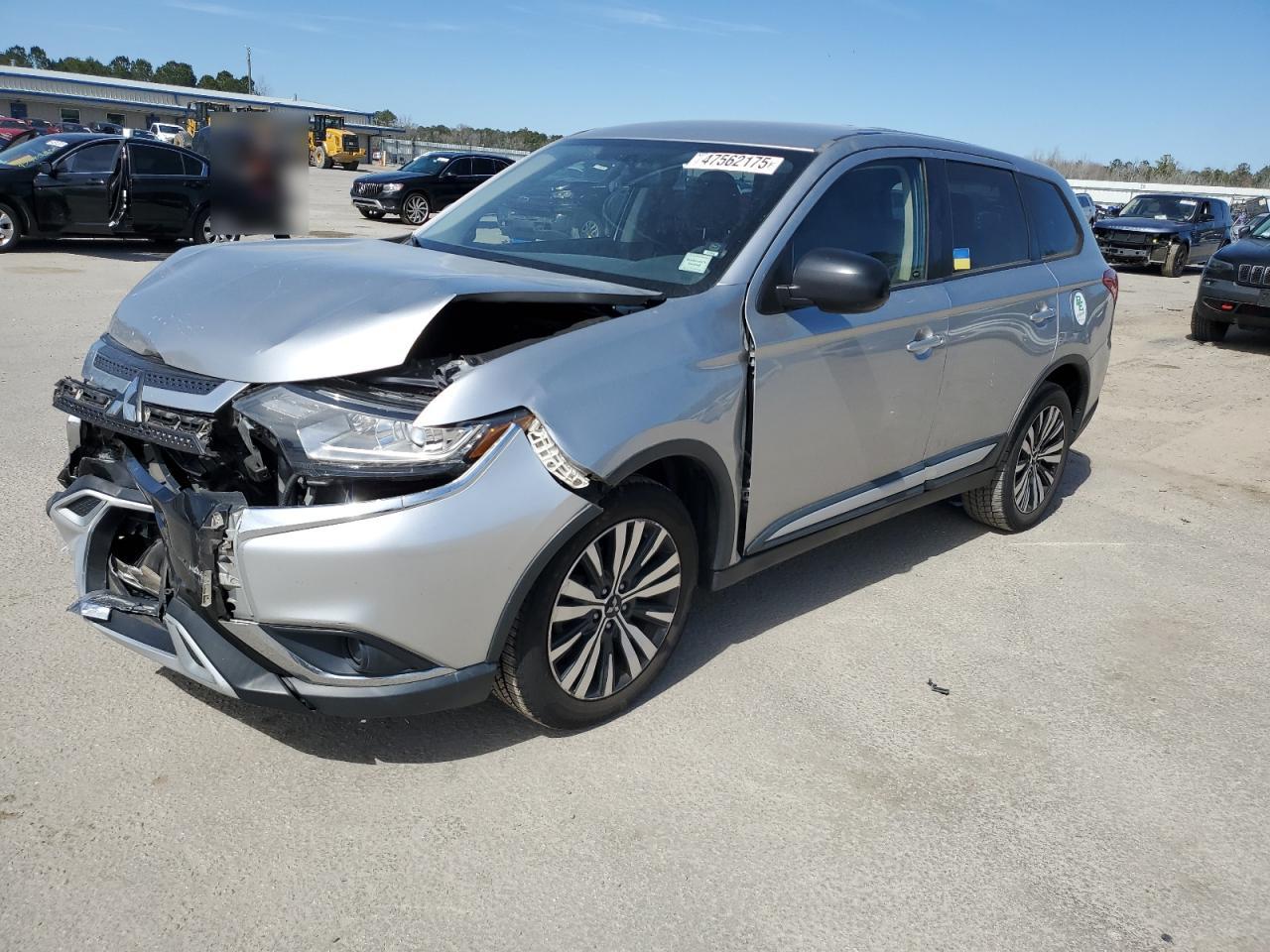 2019 Mitsubishi Outlander Es na sprzedaż w Harleyville, SC - Front End