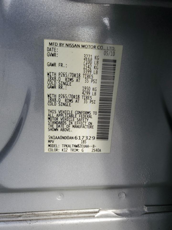 2010 Nissan Armada - Image 13