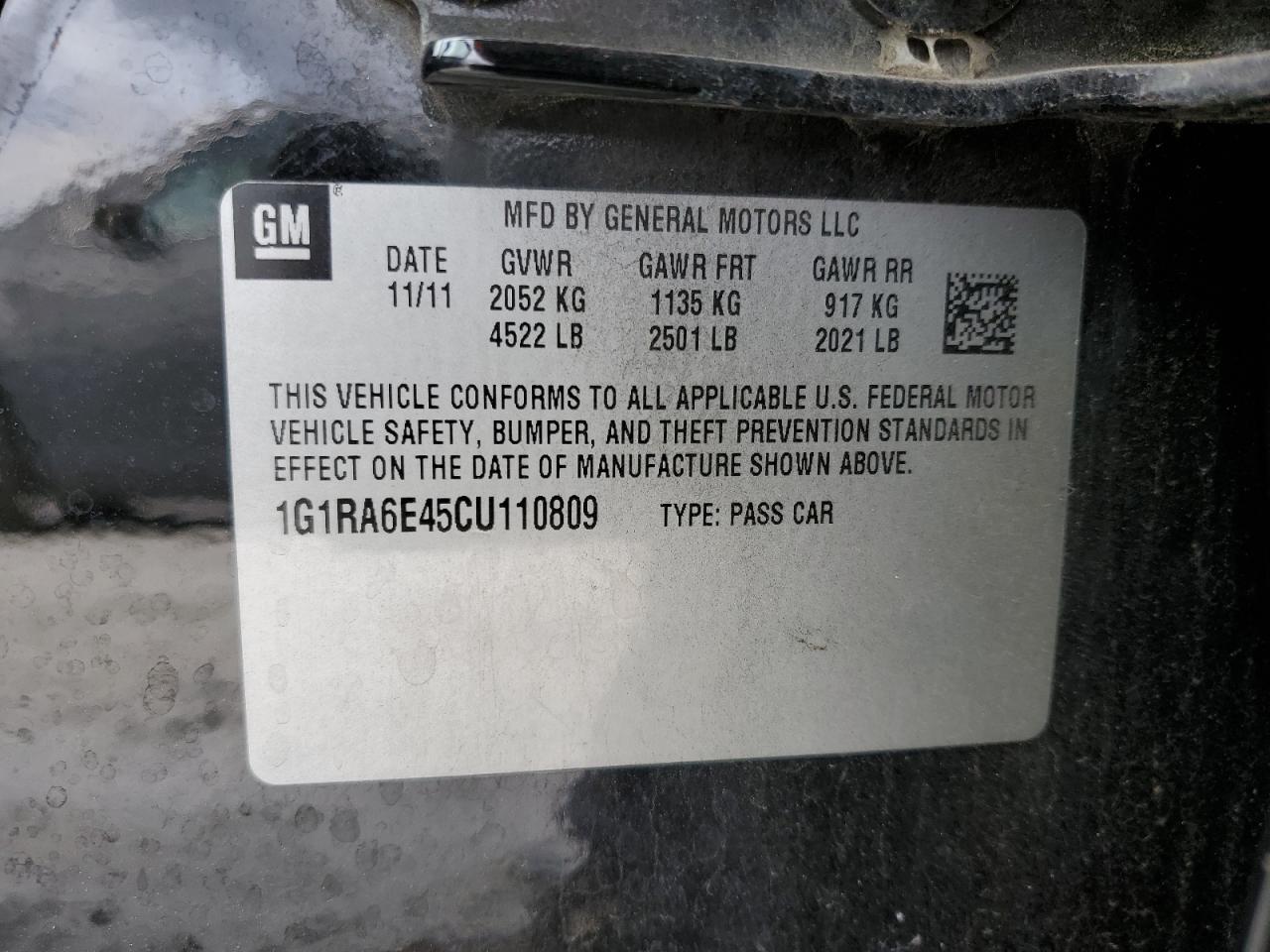 2012 Chevrolet Volt - Image 12