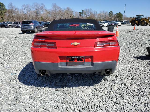  CHEVROLET CAMARO 2015 Red