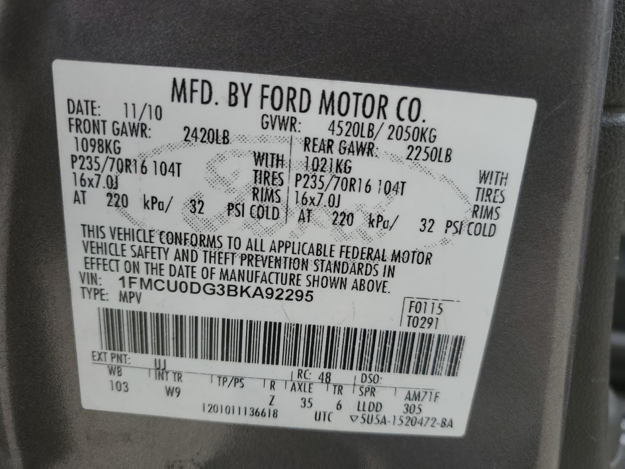 2011 Ford Escape - Image 13