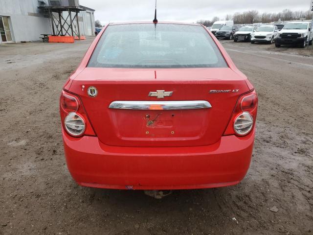  CHEVROLET SONIC 2012 Червоний