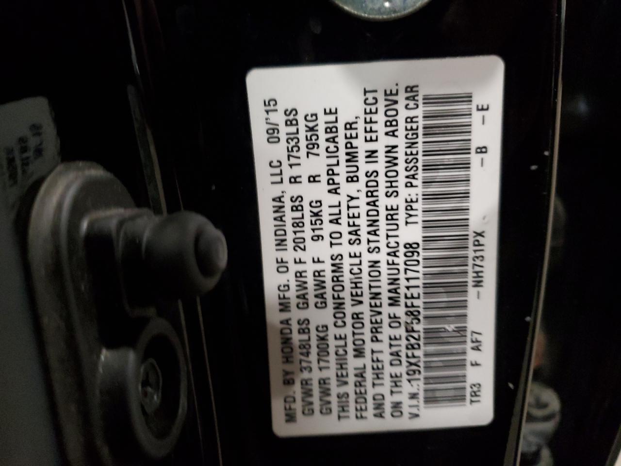 2015 Honda Civic - Image 12