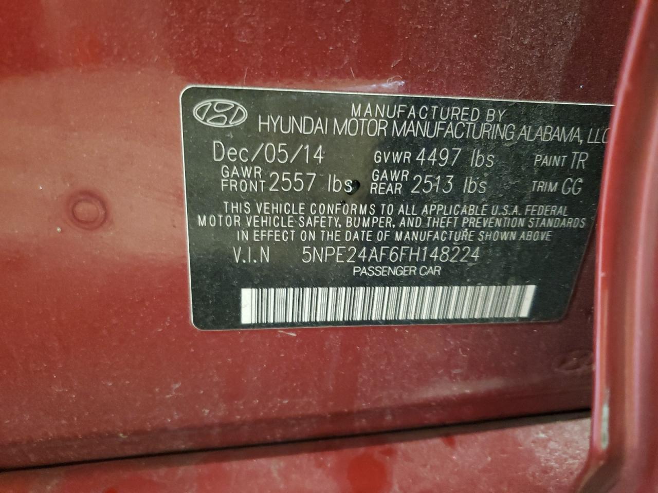 2015 Hyundai Sonata - Image 12