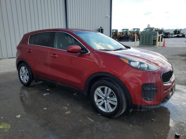  KIA SPORTAGE 2018 Красный