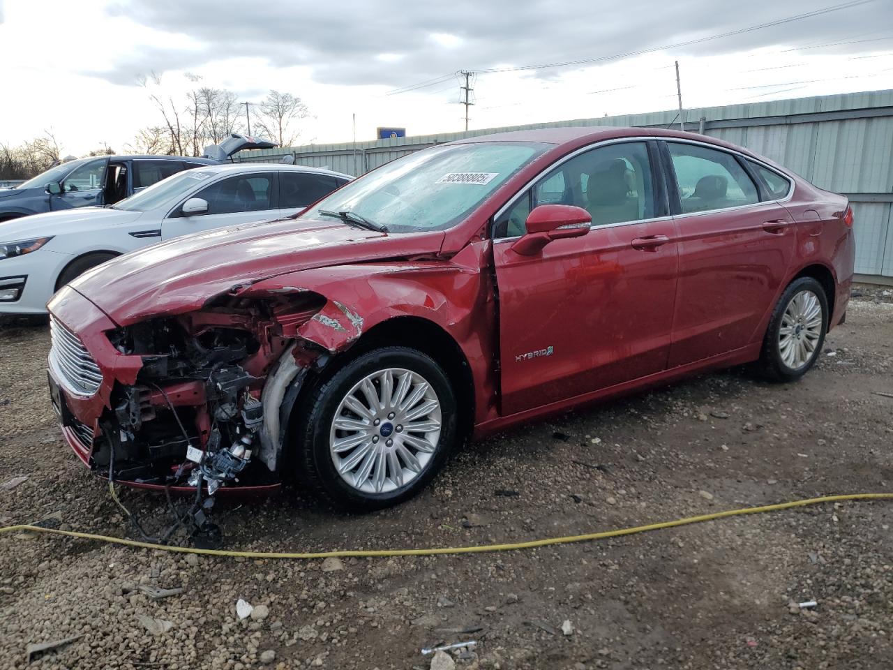 2013 Ford Fusion Se Hybrid en Venta en Chicago Heights, IL - Front End