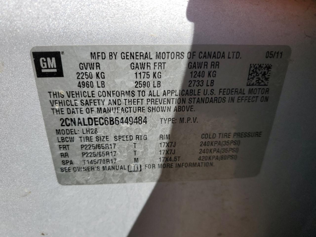 2011 Chevrolet Equinox - Image 13