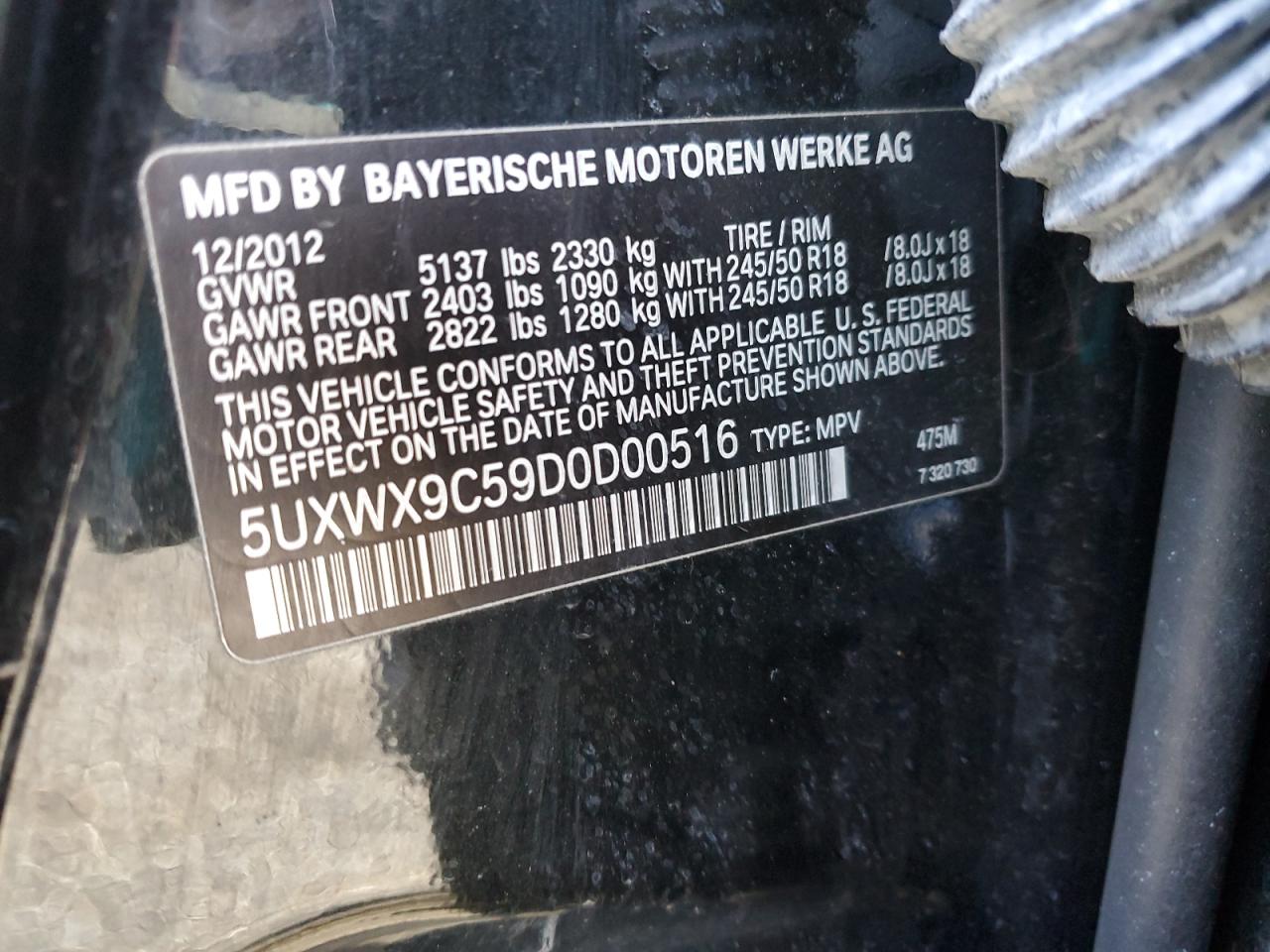 2013 BMW X3 - Image 13
